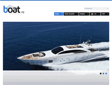 Tablet Screenshot of boat.ag